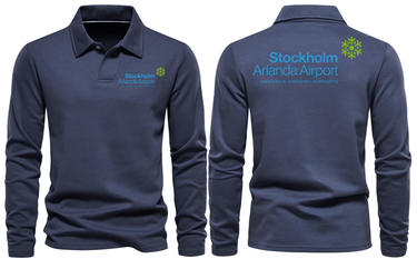 STOCKHALM AIRPORT LONG SLEEVE POLO
